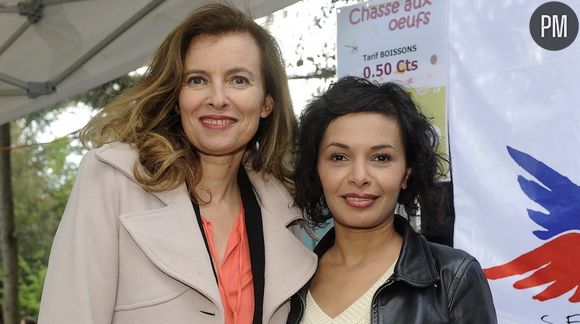 Valérie Trierweiler et Saïda Jawad