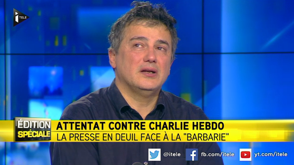 "Charlie Hebdo" : Témoignage bouleversant de Patrick Pelloux sur iTELE