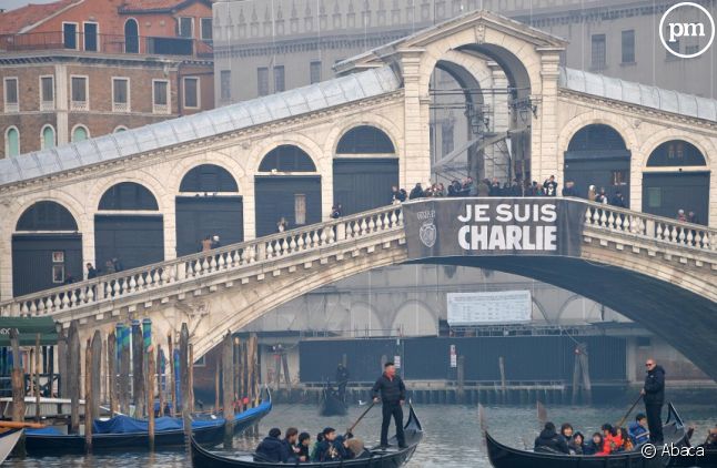 Un "Je suis Charlie" à Venise