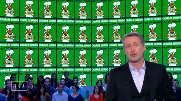 Antoine de Caunes, mercredi soir.