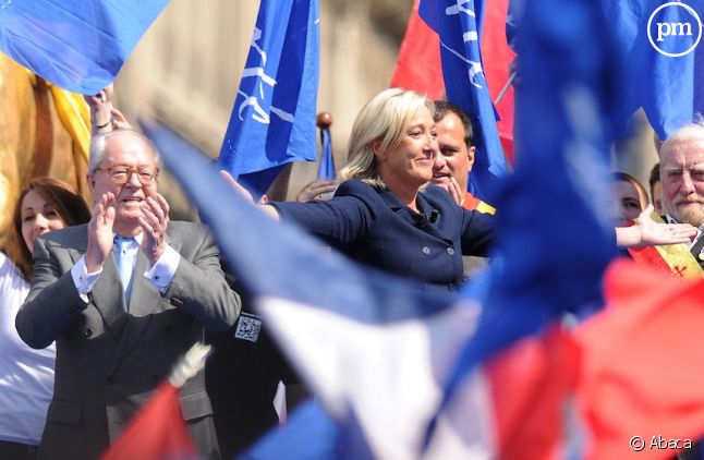 Marine Le Pen en 2011 à Paris