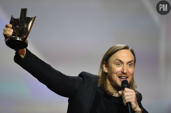 David Guetta lors des Victoires de la Musique 2015