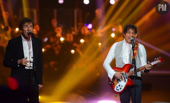 Laurent Voulzy et Alain Souchon aux Victoires de la Musique 2015