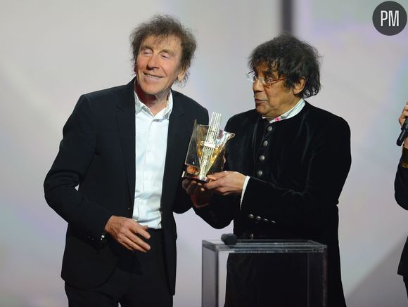 Alain Souchon et Laurent Voulzy aux Victoires de la Musique 2015