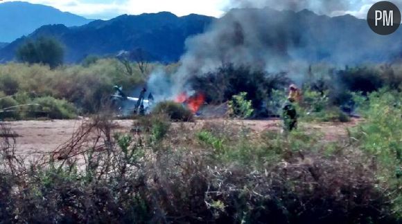 Crash d'hélicoptère sur le tournage d'une télé-réalité