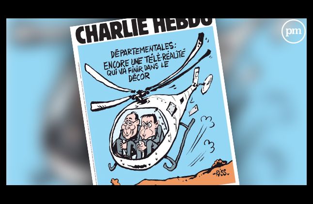 <span>La Une de "Charlie Hebdo", datée du 18 mars 2015.</span>