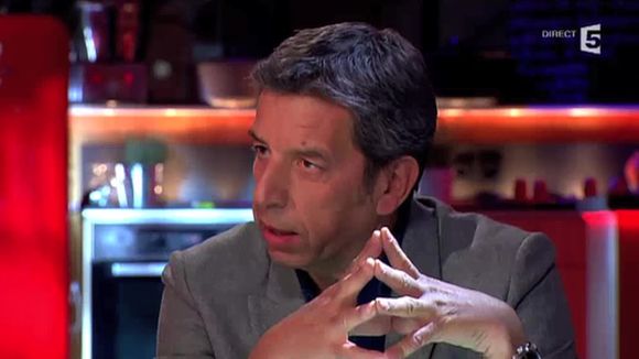 Michel Cymes dans "C à vous" sur France 5 interrogé par Patrick Cohen.