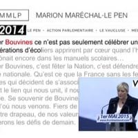 1er mai du FN : Marine Le Pen prise en flagrant délit de copier-coller