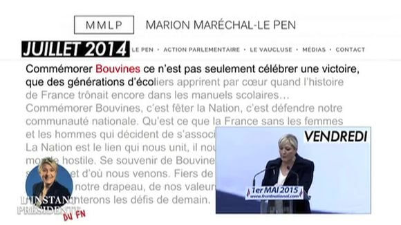 1er mai du FN : Marine Le Pen prise en flagrant délit de copier-coller