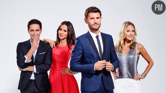 Adrien Lemaître, Leila Ben Khalifa, Christophe Beaugrand et Julie Taton