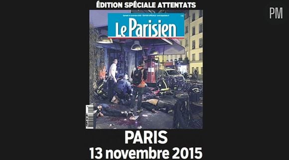 La Une sanglante du Parisien