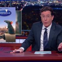 Stephen Colbert rend hommage aux Français... et à "Ratatouille"