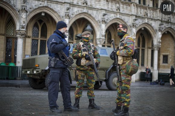 Bruxelles, sous haute surveillance.