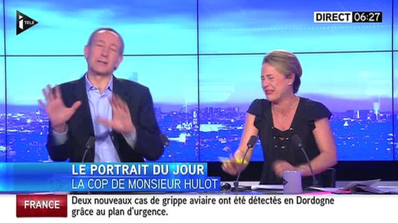 Gros fou rire pendant 3 minutes ce matin sur iTELE