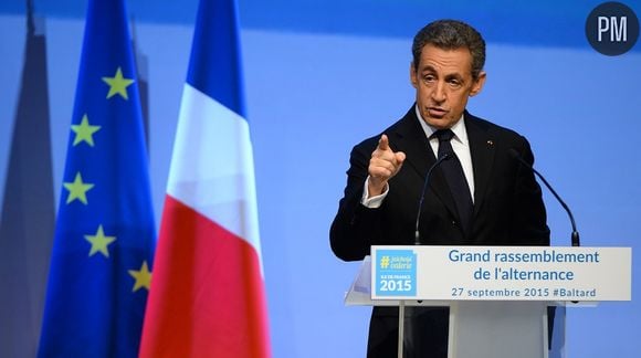 Nicolas Sarkozy en meeting en septembre