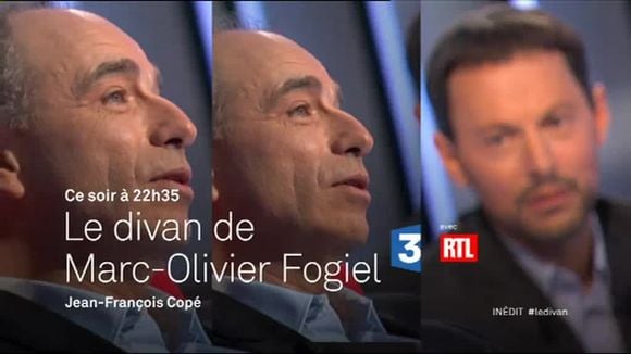 Jean-François Copé, premier invité du "Divan" saison 2 de Marc-Olivier Fogiel ce soir sur France 3