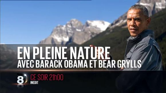 "En pleine nature avec Barack Obama et Bear Grylls"