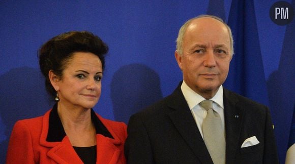 Laurent Fabius et sa compagne Marie-France Marchand-Baylet