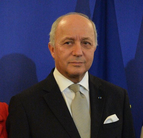 Laurent Fabius et sa compagne Marie-France Marchand-Baylet