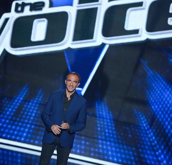 Nikos Aliagas dans "The Voice"