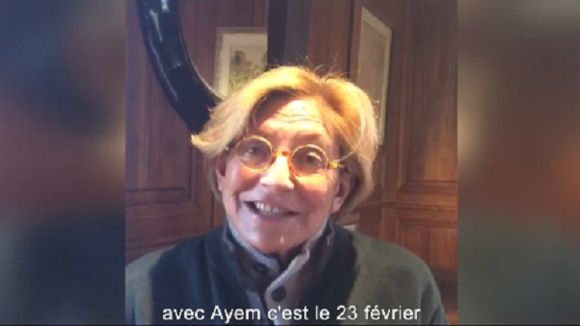 Isabelle Balkany fait la pub du "Mad Mag" d'Ayem