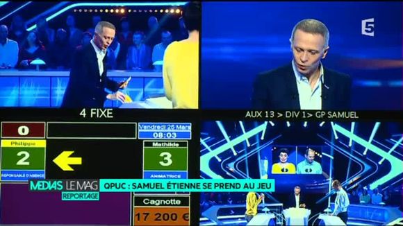 Samuel Etienne dans "QPUC".