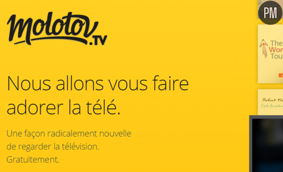 Molotov.tv arrive aujourd'hui en France