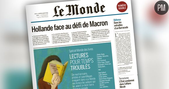 "Le Monde", numéro un des supports nationaux.