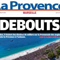 "Debouts" : "La Provence" s'excuse pour sa coquille en Une