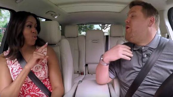 Michelle Obama dans le "Carpool Karaoke" de James Corden