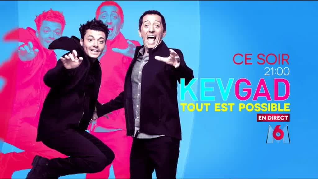 Le spectacle de Gad Elmaleh et Kev Adams en direct ce soir sur M6