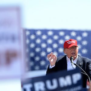 Donald Trump en campagne (mars 2016)