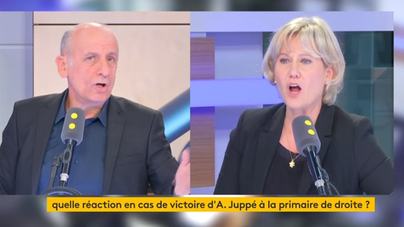 Vif échange entre Jean-Michel Aphatie et Nadine Morano.