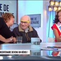 Interview de Robert Marchand : Michèle Bernier à la rescousse de l'équipe de "C l'hebdo"