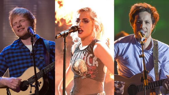 Disques : Ed Sheeran et Vianney résistent, Lady Gaga et Shy'm ne brillent pas