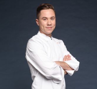 Baptiste Renouard, 27 ans, chef de son restaurant 'Ochre'...