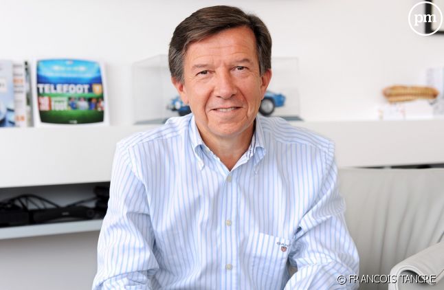 Gilles Pélisson, PDG du Groupe TF1, en interview sur puremedias.com