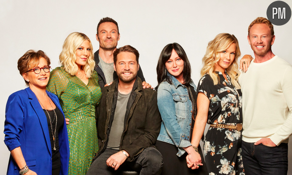 Le cast de "BH90210"