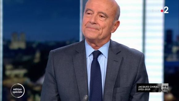 "Ce soir, j'ai de la peine..." : Alain Juppé très ému par la mort de Jacques Chirac sur France 2