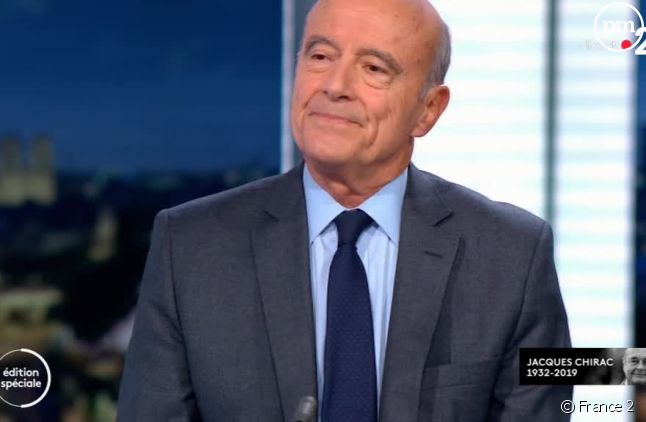 Alain Juppé dans le "20 Heures" de France 2