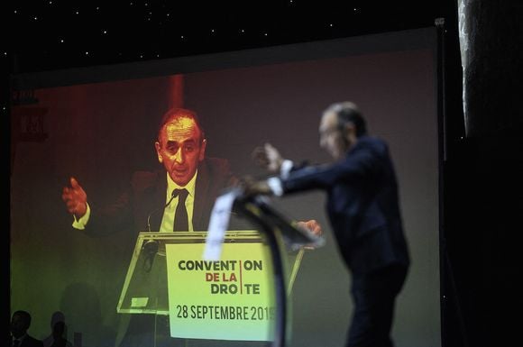 Eric Zemmour à la "convention des droites".