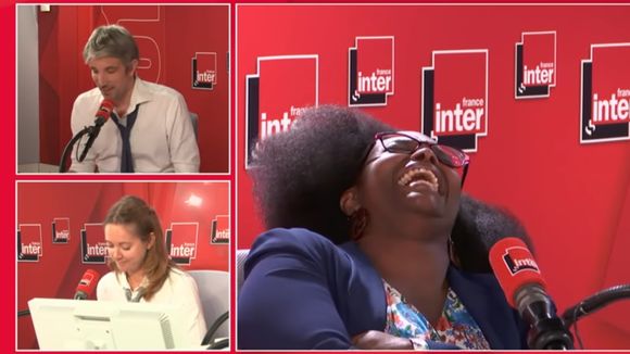 France Inter : Sibeth Ndiaye pleure de rire pendant la chronique de Charline Vanhoenacker et Guillaume Meurice