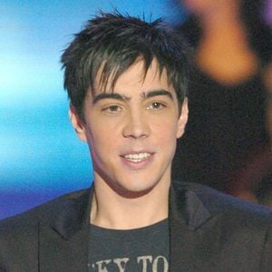 Grégory Lemarchal, sur le plateau de "Miss Europe" en 2005.