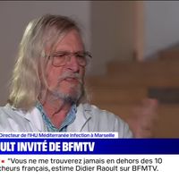 "Chut, taisez-vous !" : Didier Raoult coupe sèchement Margaux de Frouville sur BFMTV