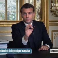 "Rétroscopie" : Emmanuel Macron intervenant surprise pour Jean-Paul Rouve