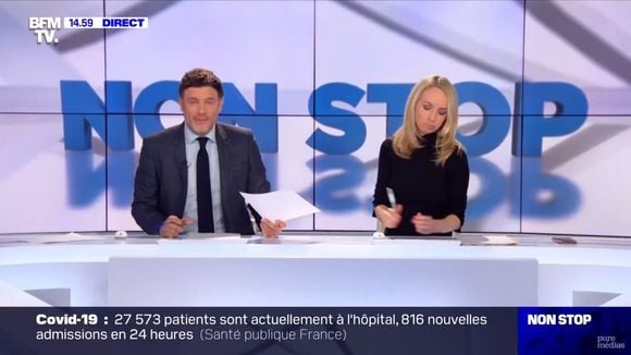 "Soyez les bienvenus pour Non Stop People" : La bourde d'une présentatrice à l'antenne de BFMTV