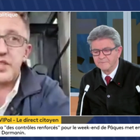 Adrien Quatennens tacle franceinfo: après un débat entre Jean-Luc Mélenchon et un représentant de la société civile