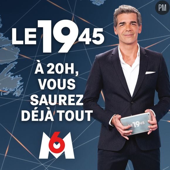 Xavier de Moulins, présentateur titulaire du "19.45" semaine