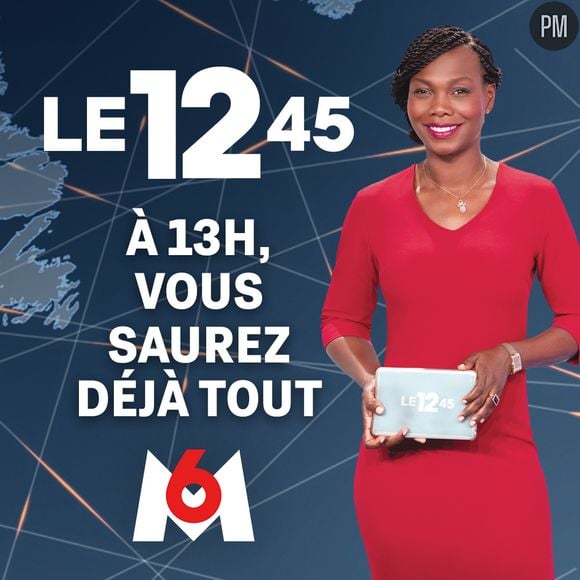 Kareen Guiock, présentatrice titulaire du "12.45"