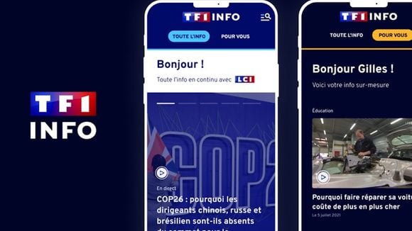 Exit LCI.fr, TF1 lance TF1 Info, une nouvelle offre d'information numérique